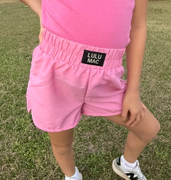 Kids Shorts- Bubblegum