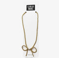 LuLu Mac Bow Necklace