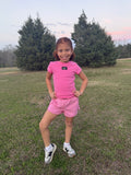 Kids Shorts- Bubblegum