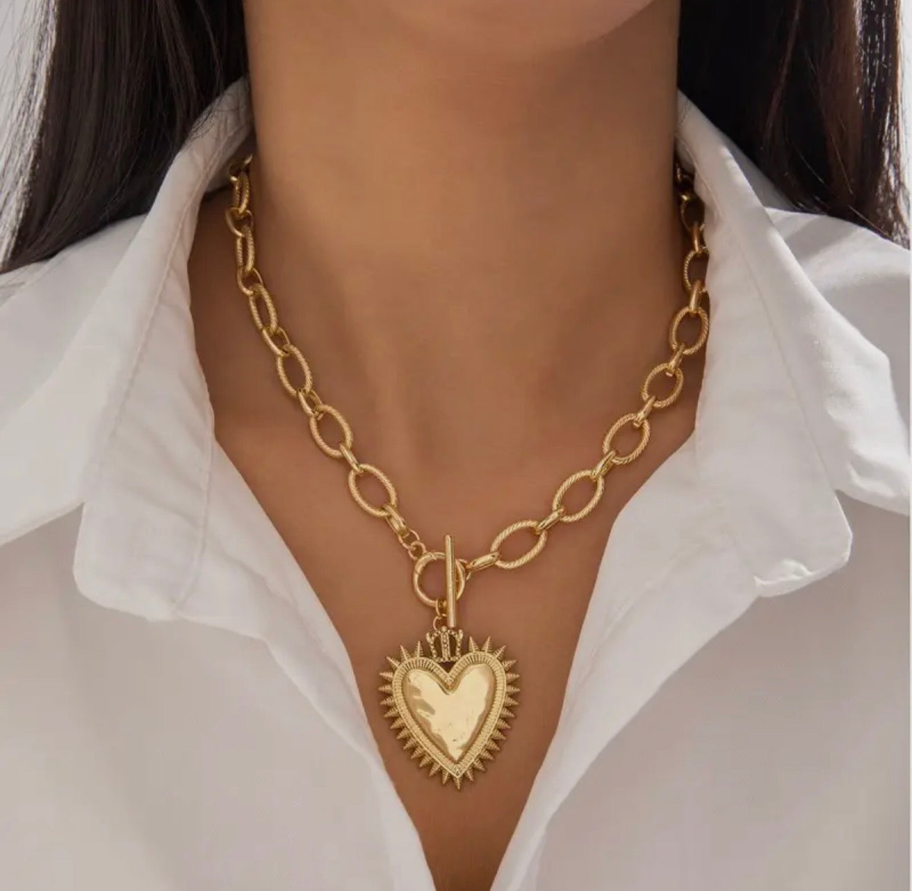 Chunky Heart Chain